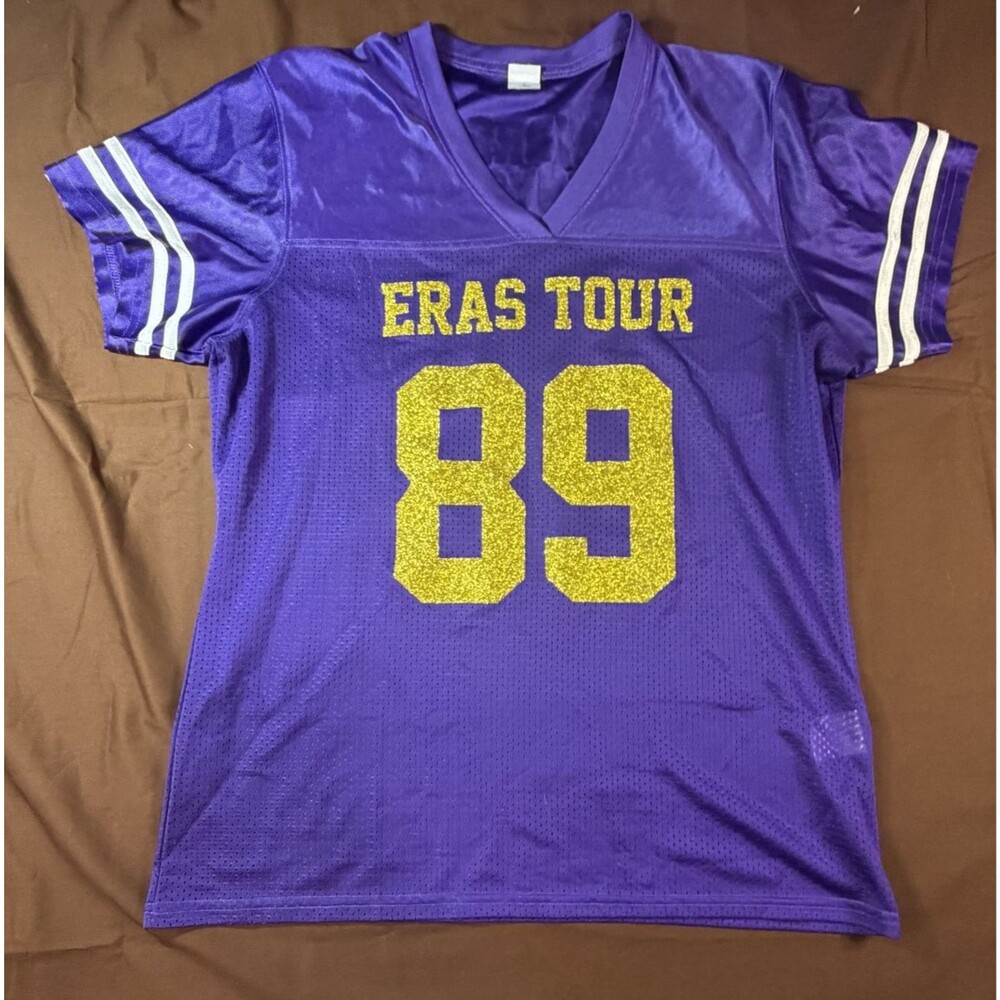 Taylor Swift Eras Tour #89 Purple Baseball Jersey Swiftie Fan Shirt